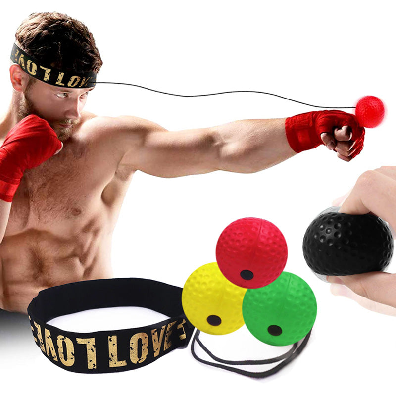 Boxing Reflex Ball Head-mounted Band